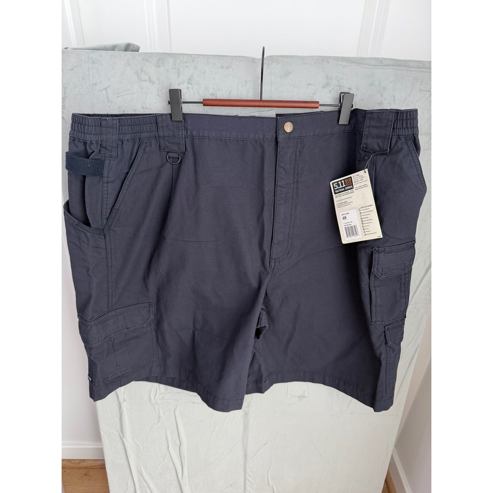 5.11 Tactical Series Cargo Shorts 73285L Gorpcore Utility Men 48 Fire Navy NEW